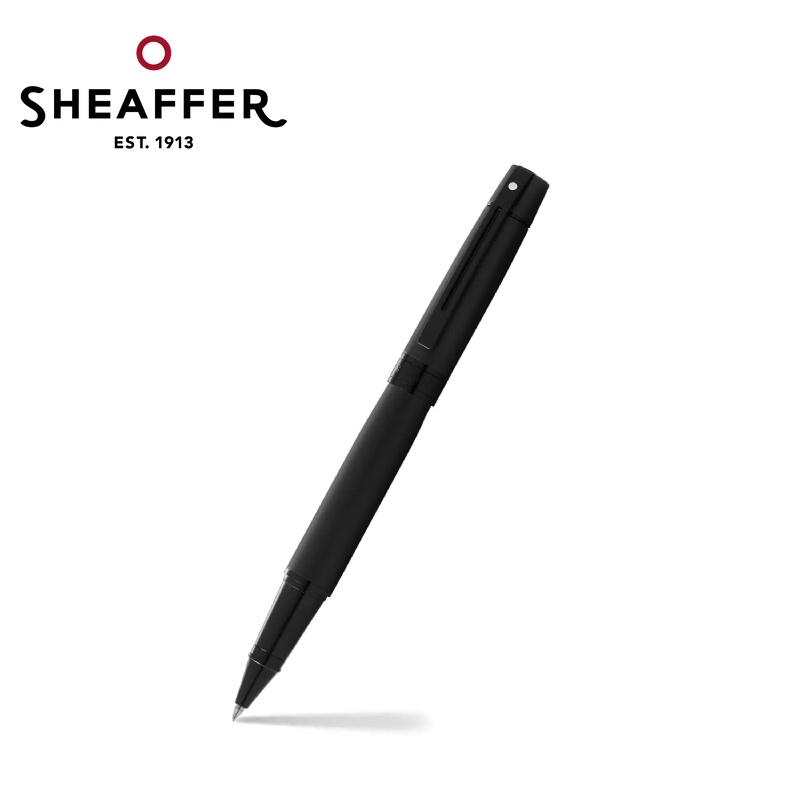 免費客製化刻字【Sheaffer】300霧黑鋼珠筆 SFE1934351✿50B003